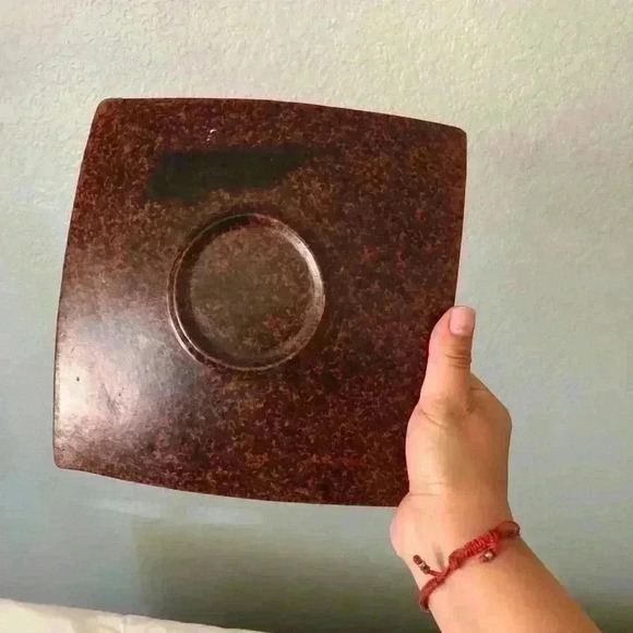 VTG bearded dragon alligator lizard etc southwest trinket dish - Picture 3 of 6